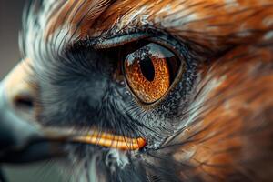 Nature of Hawk s Eye Capturing the Keen and Sharp s of Its Predatory Gaze and nature background photo