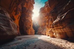 Majestic Glacier with Sunlight Creating a Spectrum of Ice Colors   nature background photo