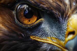 Nature Eagles Eye  Capturing Sharp Gaze and Presence  nature background photo