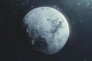 Icy Surface of Eris A Kuiper Belt Dwarf Planet Unveiled Background and Nature photo