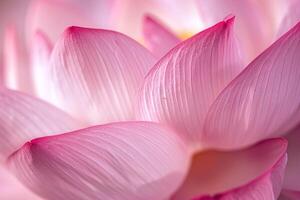 Lotus Flower Petals with Natural Glow Background Nature photo