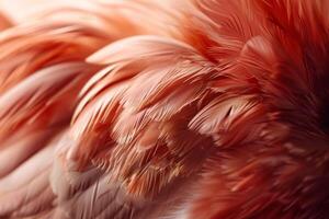 Abstract Nature Background of Chicken Feathers Texture and Pattern photo