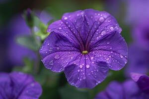 Petunia Bloom Background Nature photo