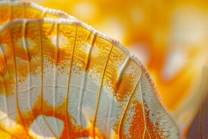 Butterfly Wing Texture Nature Background with Detailed Patterns and Colors photo