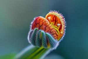 Tiny Flower Bud  Nature Background photo