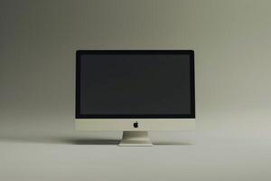 Desktop Computer Mockup Displaying ist Background photo