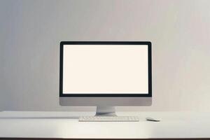 Professional Desktop Computer Mockup with  and  Surface photo