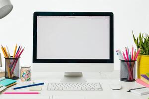Computer Mockup Background photo