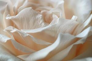 Rose Petal with Delicate Textures and Gentle Curves for  Floral graphy Background photo