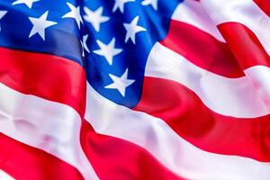 American flag with enhanced dynamic angles creating a  and impactful patriotic  background photo