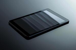 HighResolution Tablet Mockup with  Interface Background photo