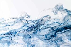 Swirls of Water Creating Fluid Motion Background photo