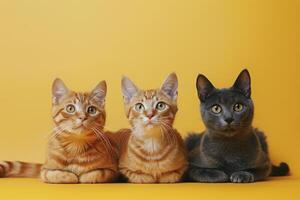 Cats Set  Background for  and Playful s photo