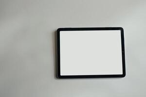Tablet Screen Mockup Digital Interface Display photo