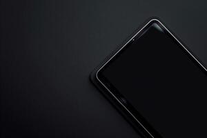Tablet on Background for Cutting Edge Tech Use photo