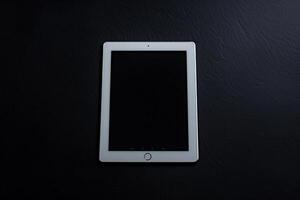 High Tech Tablet Displayed on  Background for Professional Use photo