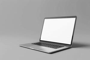Dynamic Laptop Mockup with Functional Background photo