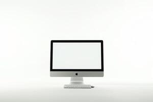 Computer Mockup Background for   Digital Tech Setup photo