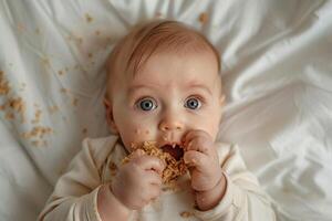 Baby s First Foods Adventure Creating a Mess and Discovering New Flavors photo