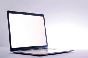 Design Laptop Mockup Screen on screen display photo