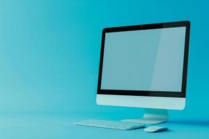 Desktop Computer Mockup photo