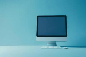 Desktop Computer Mockup photo