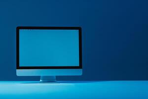 Sophisticated Desktop Computer Mockup photo