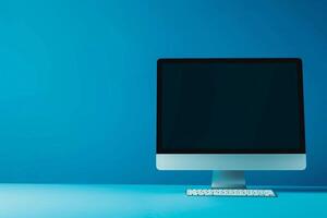 Desktop Computer Mockup photo
