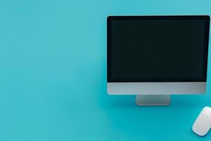 Desktop Computer Mockup photo