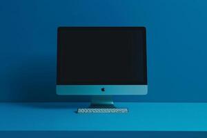 Sophisticated Desktop Computer Mockup photo