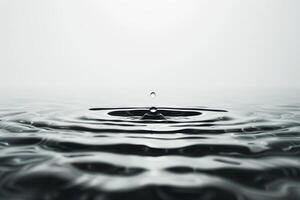 Textured Water Surface with Subtle Ripples and Gentle Flow for Background Use photo
