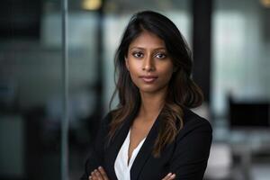 Environmental Portrait in Workplace Emphasizing Professional and   Atmosphere photo