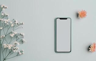 Green Smartphone Camera and Charging Port photo