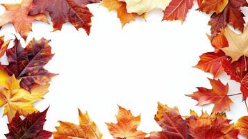 Autumn Leaves Frame photo