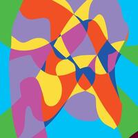 Apocalytic artistic pattern background. vector