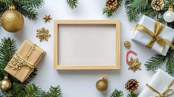 Christmas Ornament Frame photo