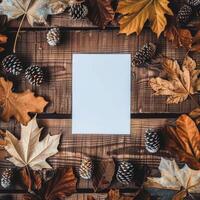 Autumn Leaves Frame photo