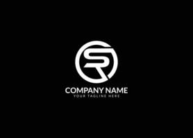 SR logo design. SR RS logo initial letter design. Alphabet letters Initials Monogram logo RS, SR. SR RS logo initial letter design. Initial SR monogram logo concept vector