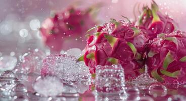 Dragon Fruit in Ice photo