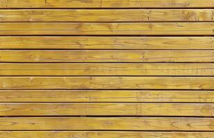 Close Up of Horizontal Wooden Planks With Visible Grain photo