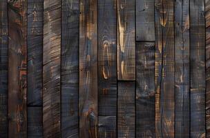 Close Up of Weathered Wooden Planks photo