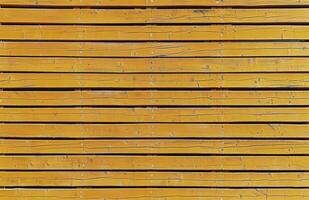 Close Up of Horizontal Wooden Planks With Visible Grain photo