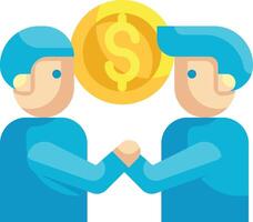 partner illustration, icon or symbol vector