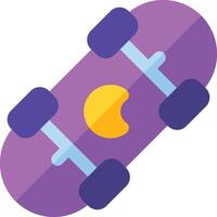 skateboard illustration, icon or symbol vector