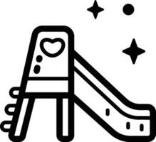 slide illustration, icon or symbol vector