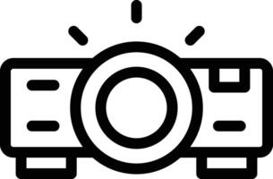 projector illustration, icon or symbol vector