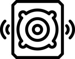 speaker illustration, icon or symbol.eps vector