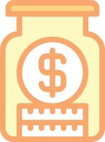 savings illustration, icon or symbol vector