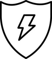 shield illustration, icon or symbol vector