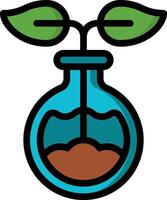 flask illustration, icon or symbol vector